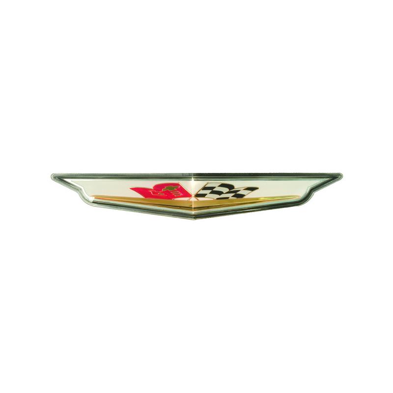 GLAEM2102 Emblem Grille Flag